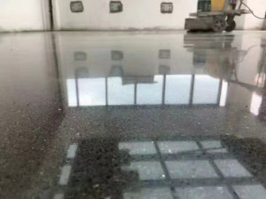 南京BSH博西华工厂地坪固化 地坪划线 地坪打磨由南京伊洁特斯公司施工完成