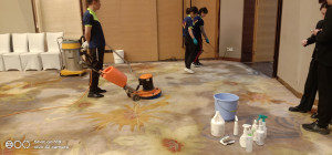 南京伊洁特斯环境科技有限公司完成江苏大剧院高端地毯清洁项目