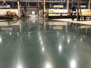 安徽聚兴隆新材料科技有限公司新厂房地面固化 龟裂纹修复 龟裂缝修补项目由南京伊洁特斯公司中标施工